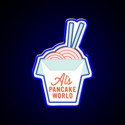 Chinese Food Takeout Led Neon Sign Chinese Food Rgb Color