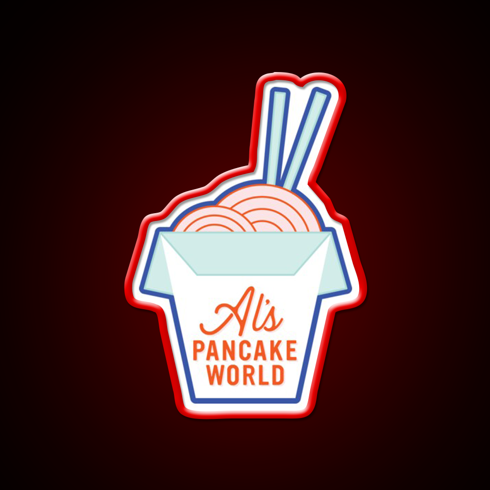 Chinese Food Takeout Led Neon Sign Chinese Food Rgb Color