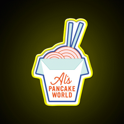 Chinese Food Takeout Led Neon Sign Chinese Food Rgb Color