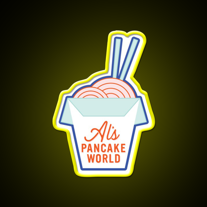 Chinese Food Takeout Led Neon Sign Chinese Food Rgb Color