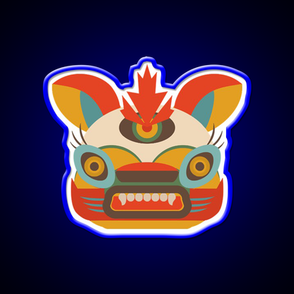 Chinese Monster Led Neon Sign Chinese Food Rgb Color