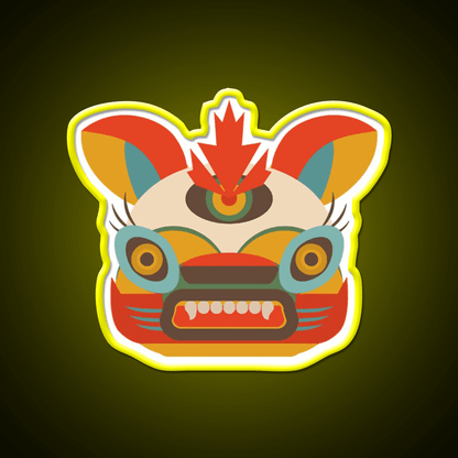 Chinese Monster Led Neon Sign Chinese Food Rgb Color - Shineneon