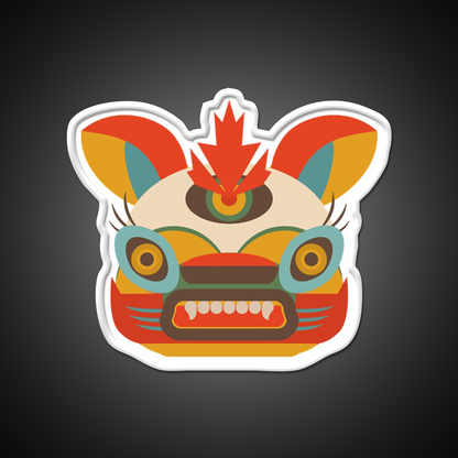 Chinese Monster Led Neon Sign Chinese Food Rgb Color