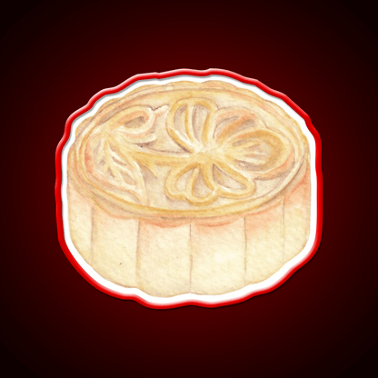 Chinese Mooncake Snack Food Led Neon Sign Rgb Color - Shineneon