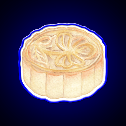 Chinese Mooncake Snack Food Led Neon Sign Rgb Color - Shineneon