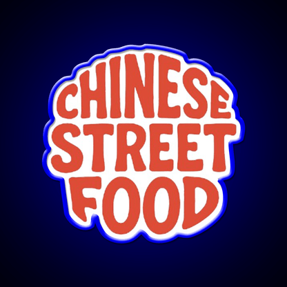 Chinese Street Food Led Neon Sign Chinese Food Rgb Color - Shineneon