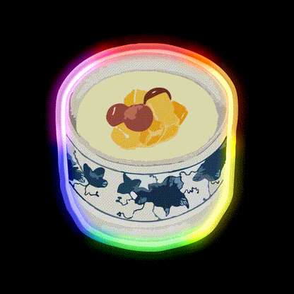 Chinese Sweet Soup Led Neon Sign Chinese Food Rgb Color