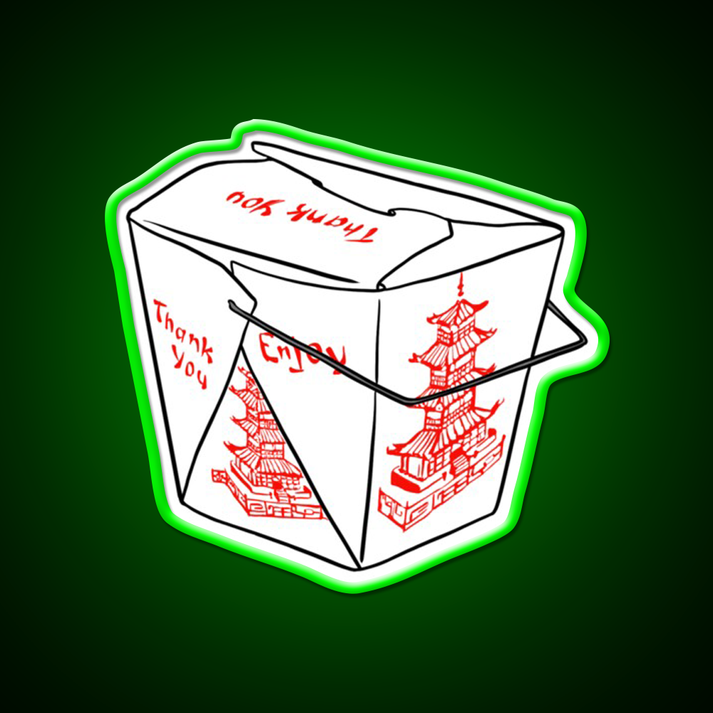 Chinese Take Out Led Neon Sign Chinese Food Rgb Color