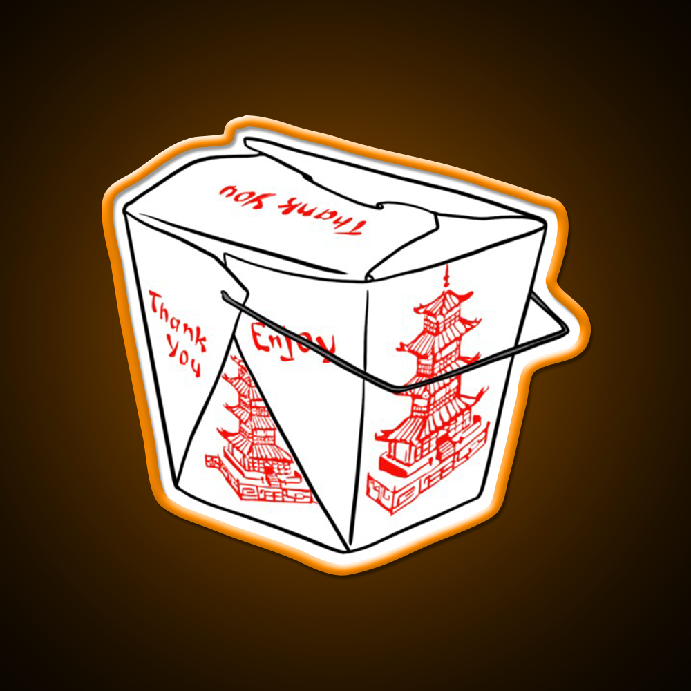 Chinese Take Out Led Neon Sign Chinese Food Rgb Color