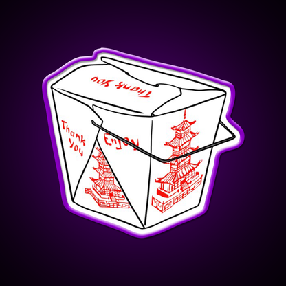 Chinese Take Out Led Neon Sign Chinese Food Rgb Color