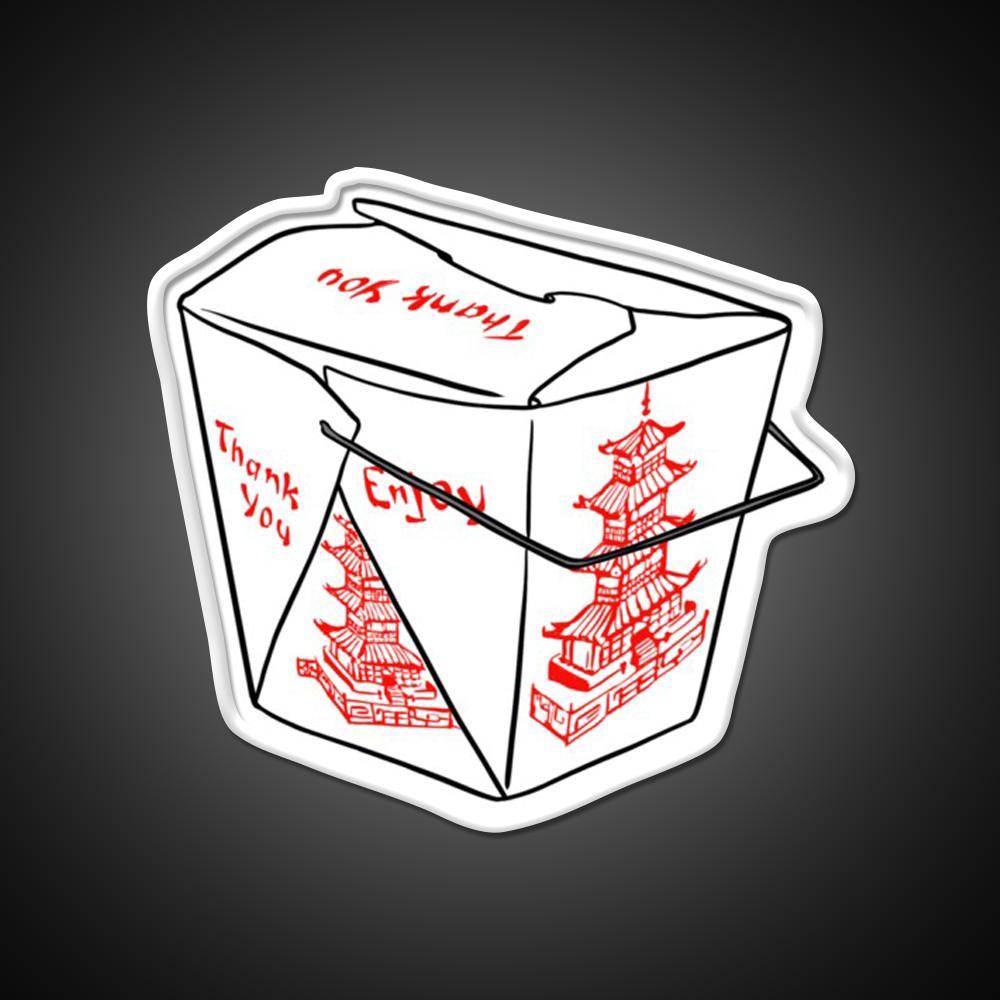 Chinese Take Out Led Neon Sign Chinese Food Rgb Color