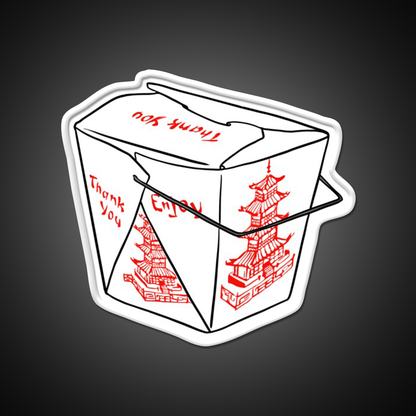 Chinese Take Out Led Neon Sign Chinese Food Rgb Color