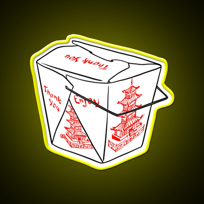 Chinese Take Out Led Neon Sign Chinese Food Rgb Color