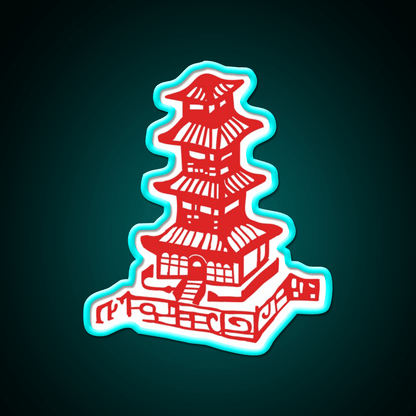 Chinese Takeout Box Fast Food Led Neon Sign For Burger Place Rgb Color - Shineneon