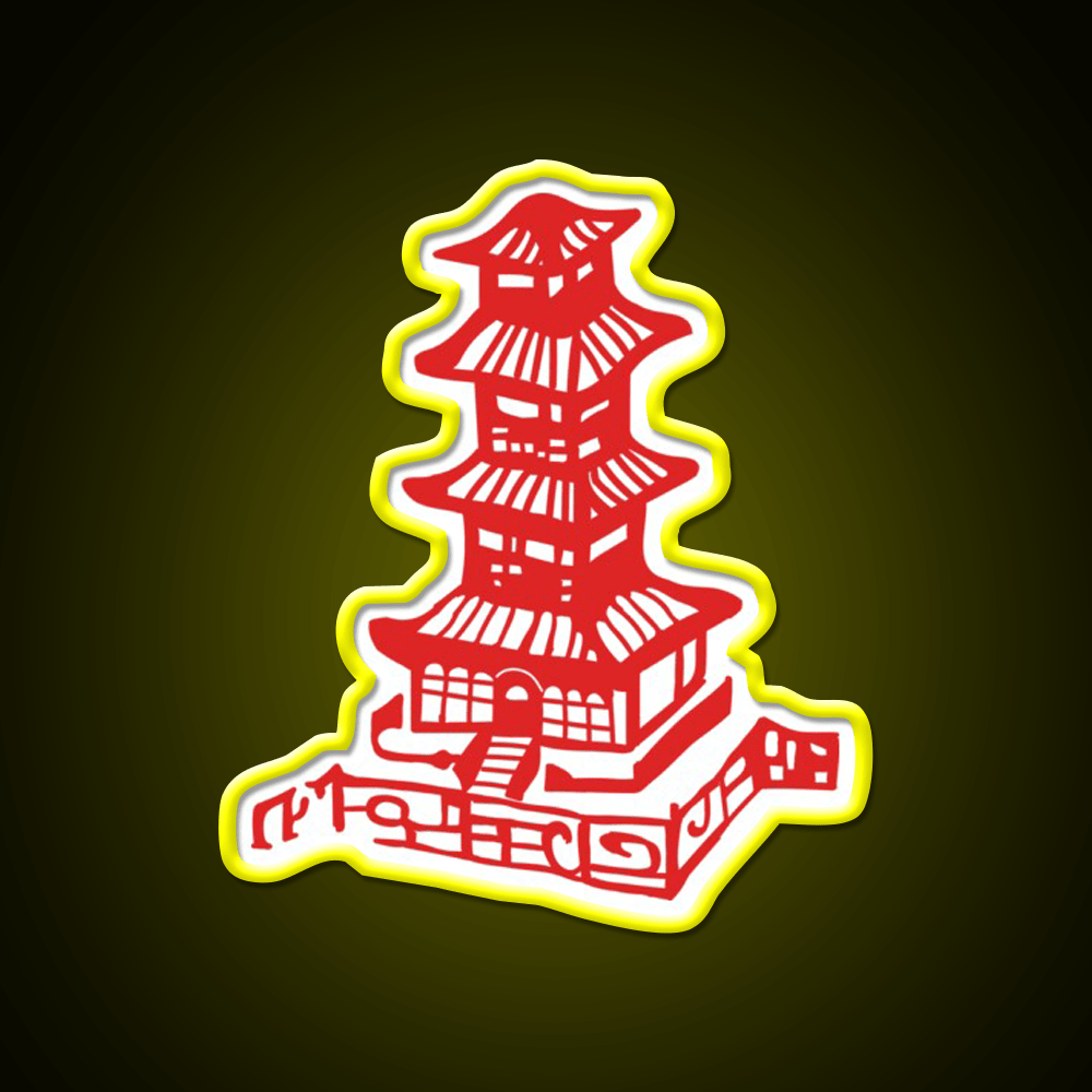 Chinese Takeout Box Fast Food Led Neon Sign For Burger Place Rgb Color - Shineneon