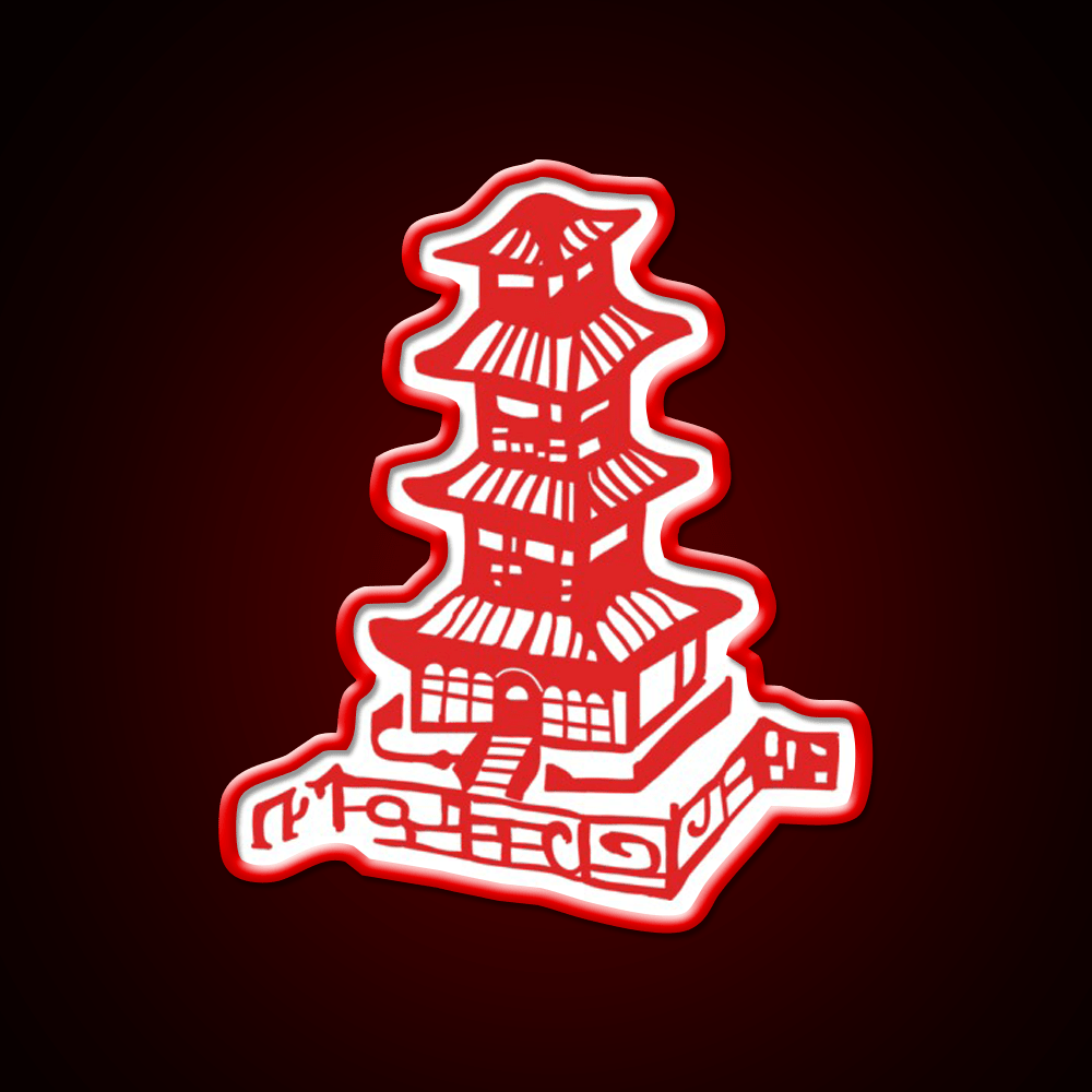 Chinese Takeout Box Led Neon Sign Chinese Food Rgb Color - Shineneon