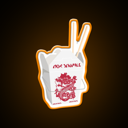 Chinese Takeout Led Neon Sign Chinese Food Rgb Color