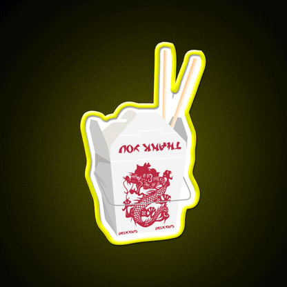 Chinese Takeout Led Neon Sign Chinese Food Rgb Color