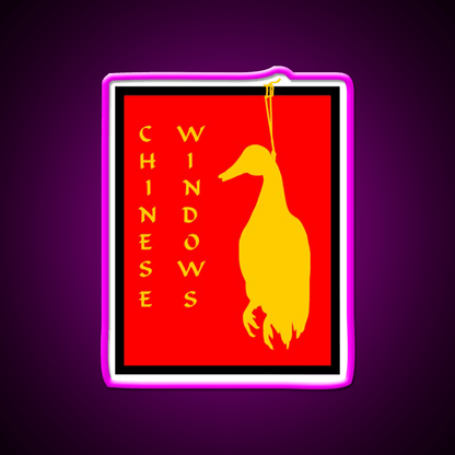 Chinese Windows Led Neon Sign Chinese Food Rgb Color - Shineneon