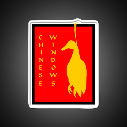 Chinese Windows Led Neon Sign Chinese Food Rgb Color - Shineneon