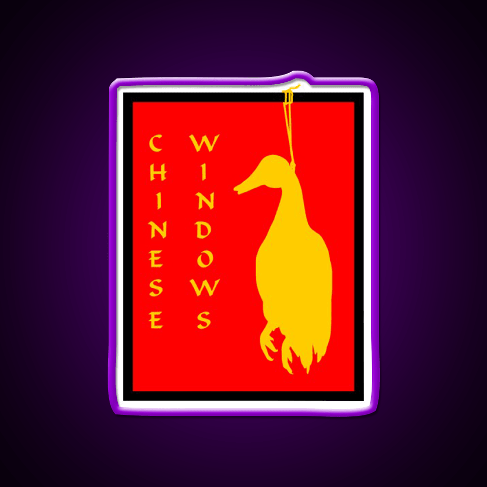 Chinese Windows Led Neon Sign Chinese Food Rgb Color - Shineneon