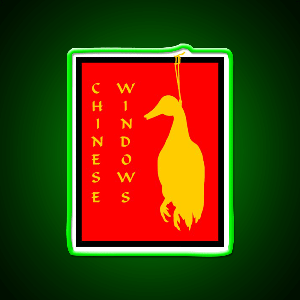 Chinese Windows Led Neon Sign Chinese Food Rgb Color - Shineneon
