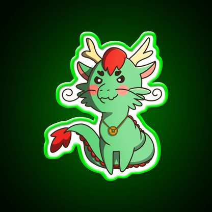 Chinese Zodiac Dragon Asian Cultural Led Neon Sign Rgb Color - Shineneon