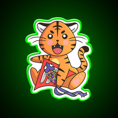 Chinese Zodiac Tiger Asian Cultural Led Neon Sign Rgb Color - LED neon sign view 8