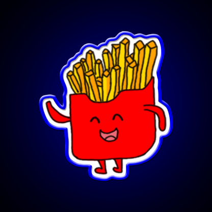 Chips Snack Food Led Neon Sign Rgb Color - Shineneon