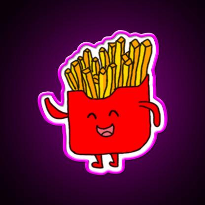 Chips Snack Food Led Neon Sign Rgb Color - Shineneon