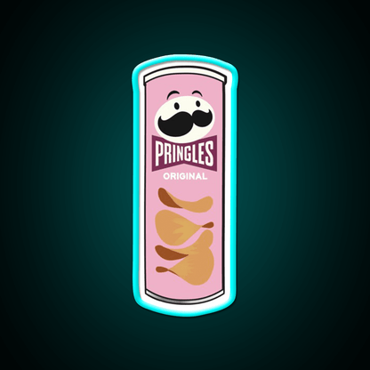 Chips Snack Pringles Snack Food Led Neon Sign Rgb Color - Shineneon