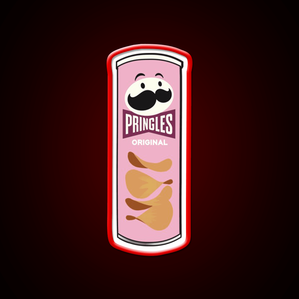 Chips Snack Pringles Snack Food Led Neon Sign Rgb Color - Shineneon