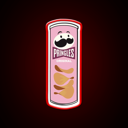 Chips Snack Pringles Snack Food Led Neon Sign Rgb Color - Shineneon