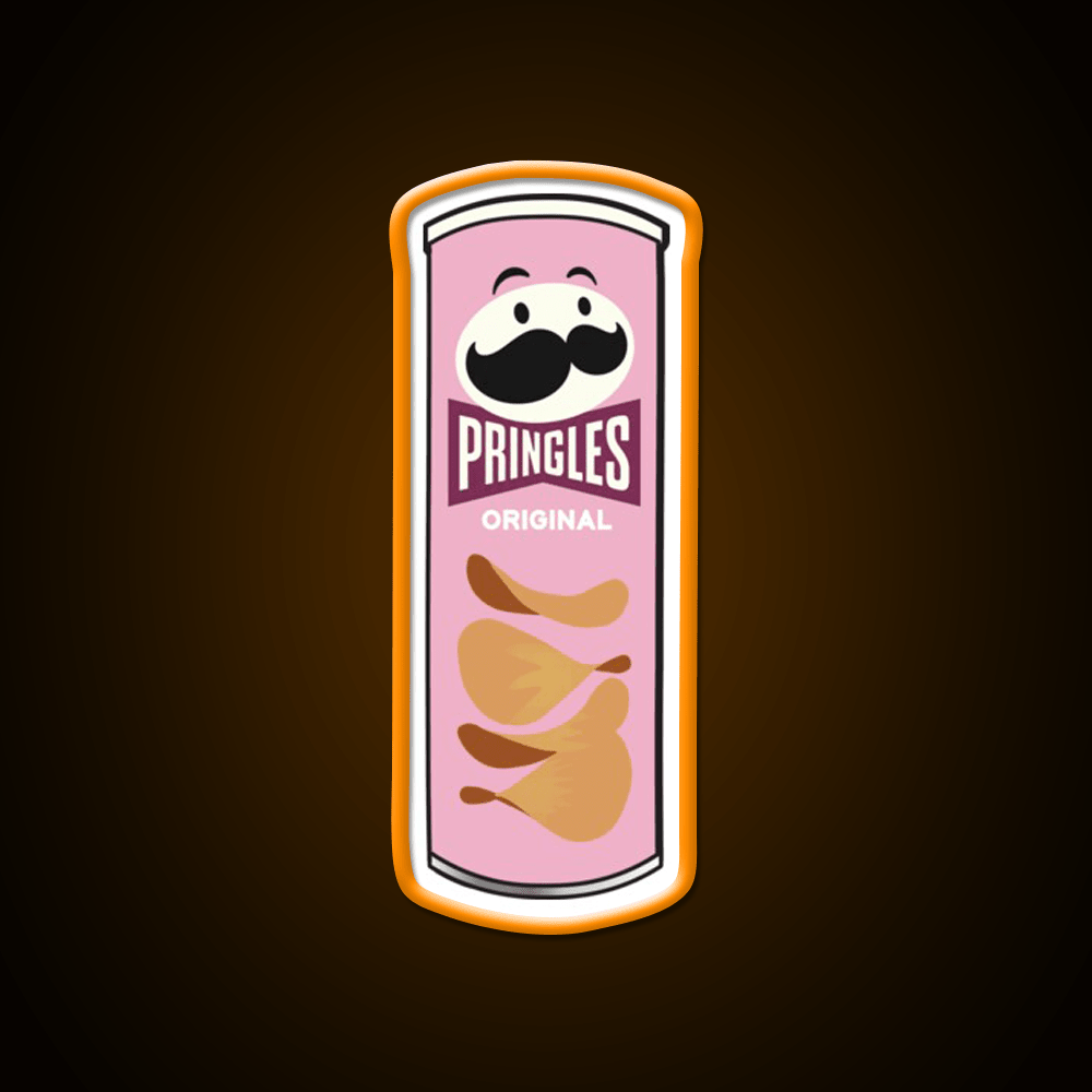 Chips Snack Pringles Snack Food Led Neon Sign Rgb Color - Shineneon