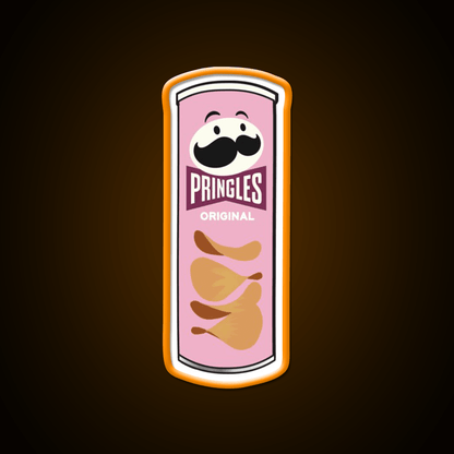 Chips Snack Pringles Snack Food Led Neon Sign Rgb Color - Shineneon