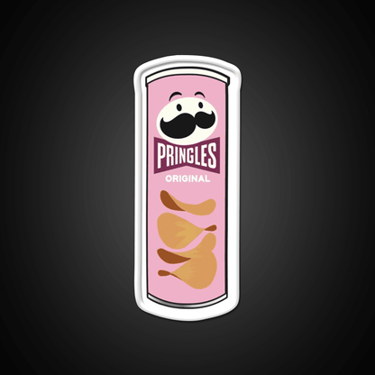 Chips Snack Pringles Snack Food Led Neon Sign Rgb Color - Shineneon