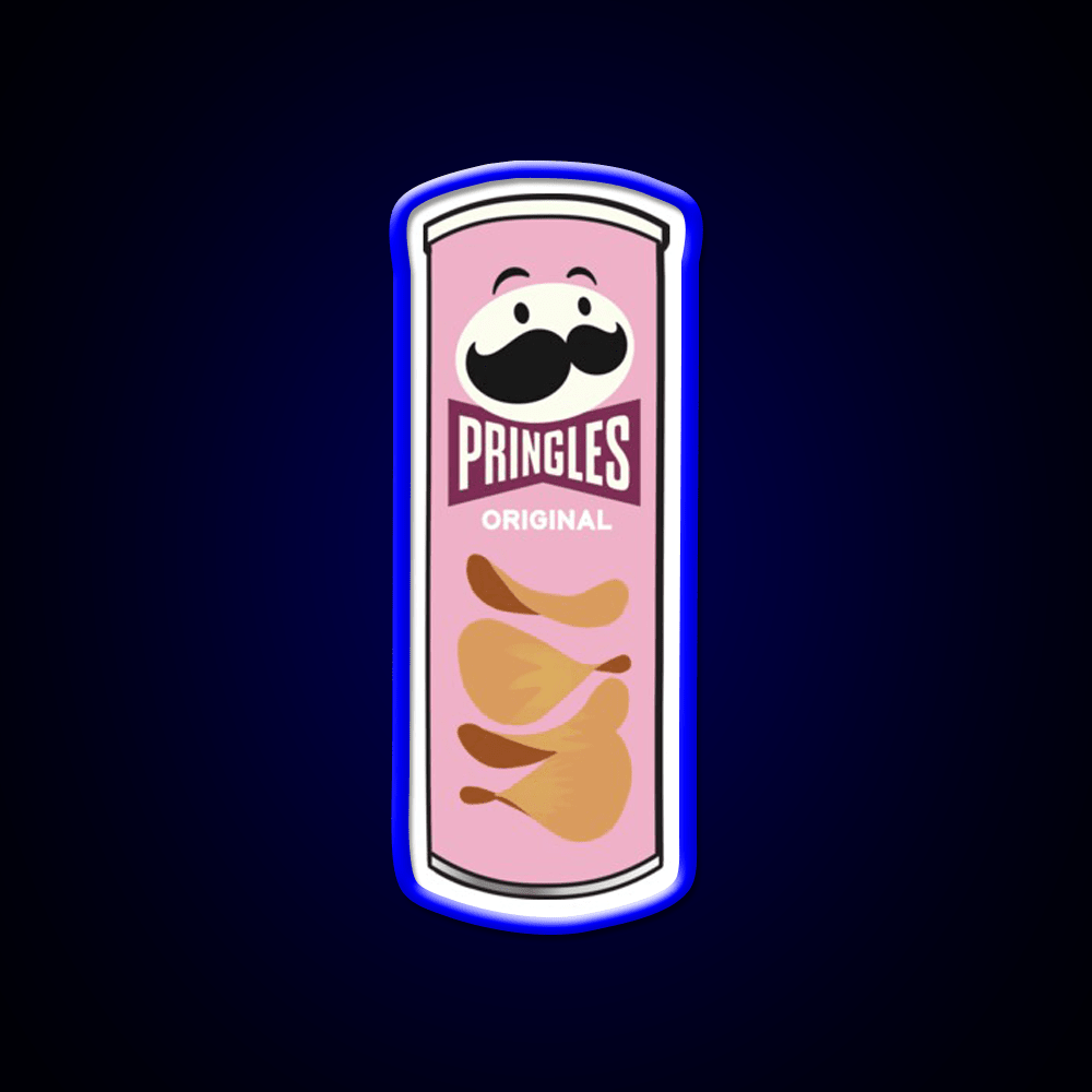 Chips Snack Pringles Snack Food Led Neon Sign Rgb Color - Shineneon