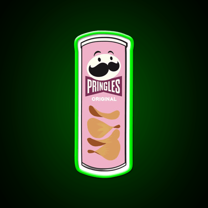Chips Snack Pringles Snack Food Led Neon Sign Rgb Color - Shineneon