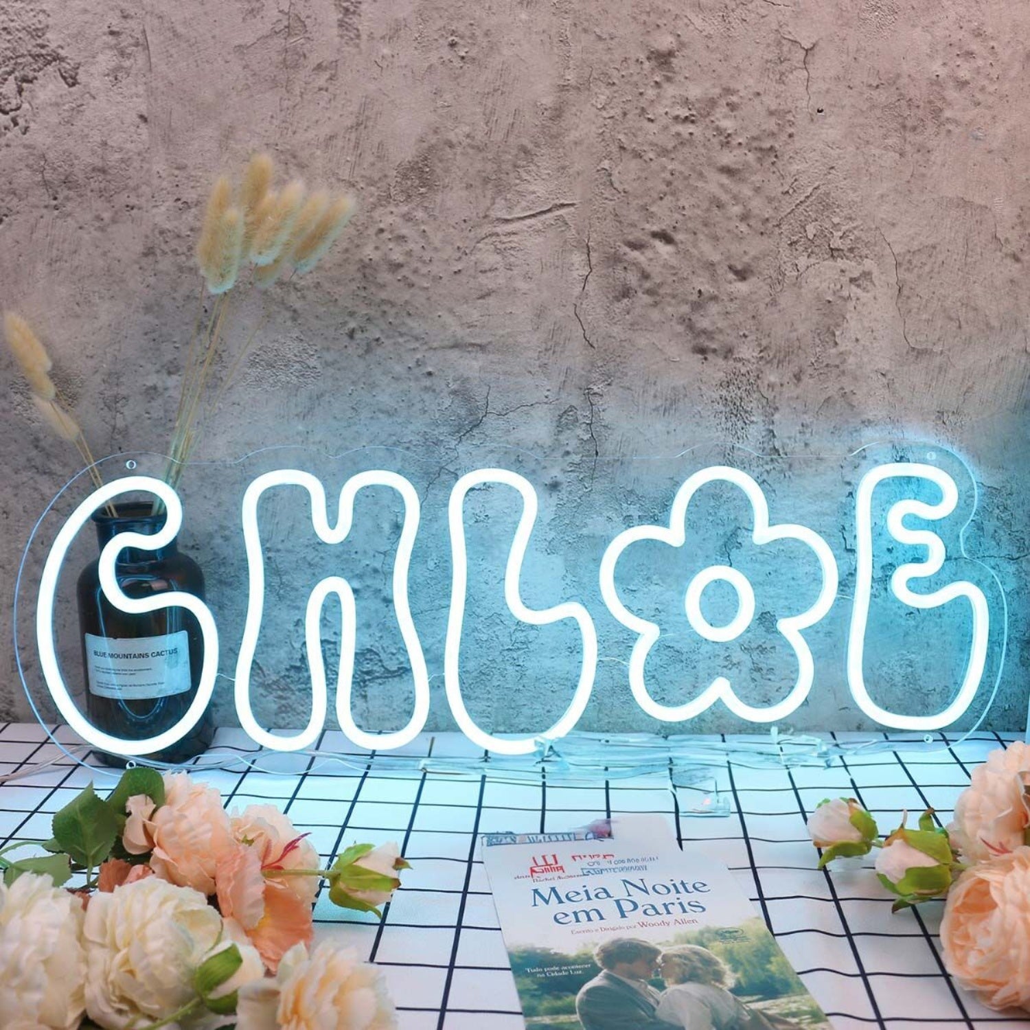 Chloe Blue Name Led Neon Sign - Shineneon