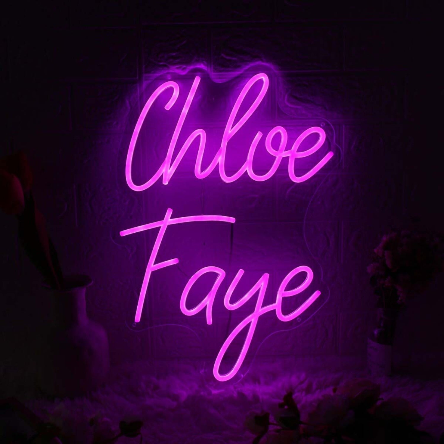 Chloe Faye Name Led Neon Sign - Shineneon