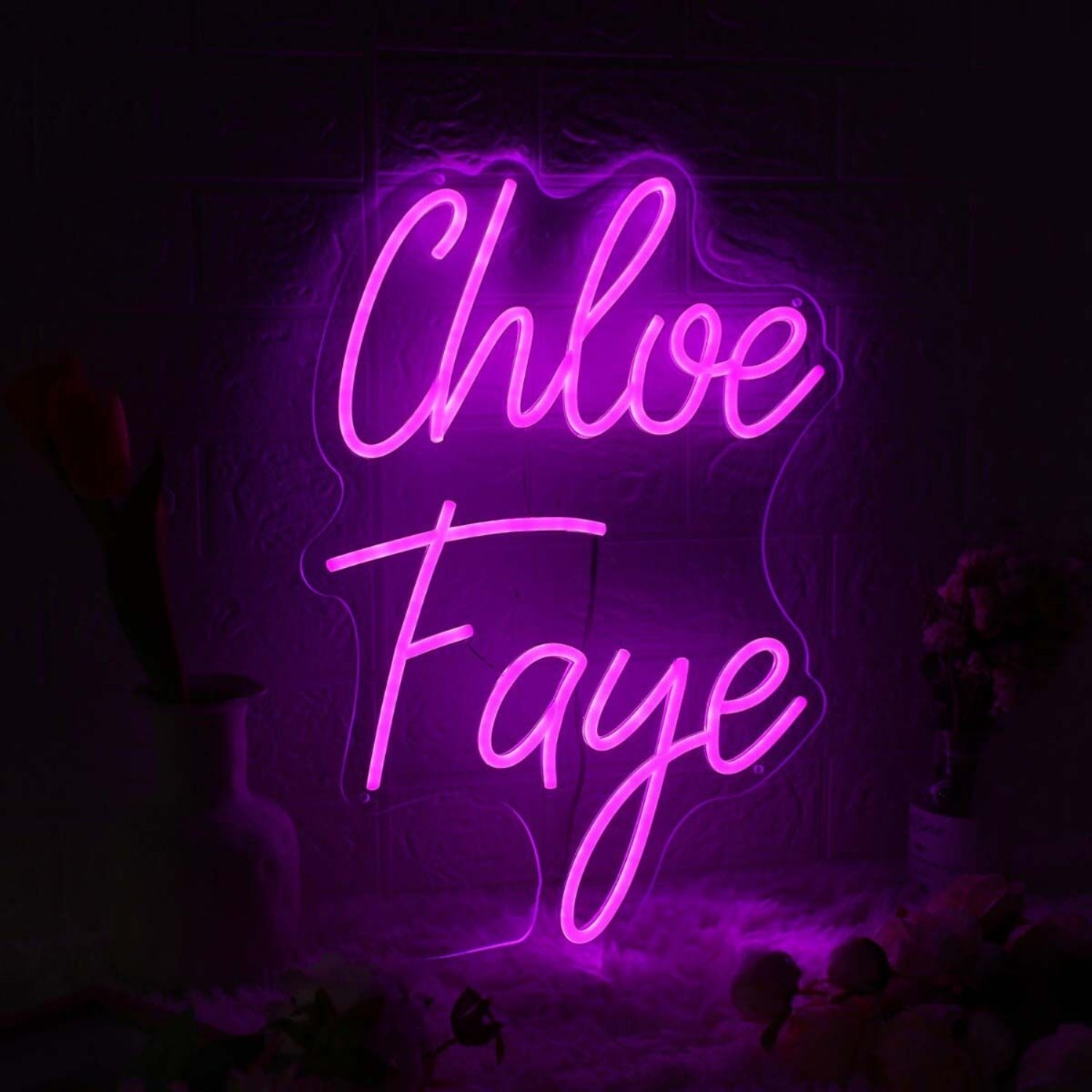 Chloe Faye Name Led Neon Sign - Shineneon