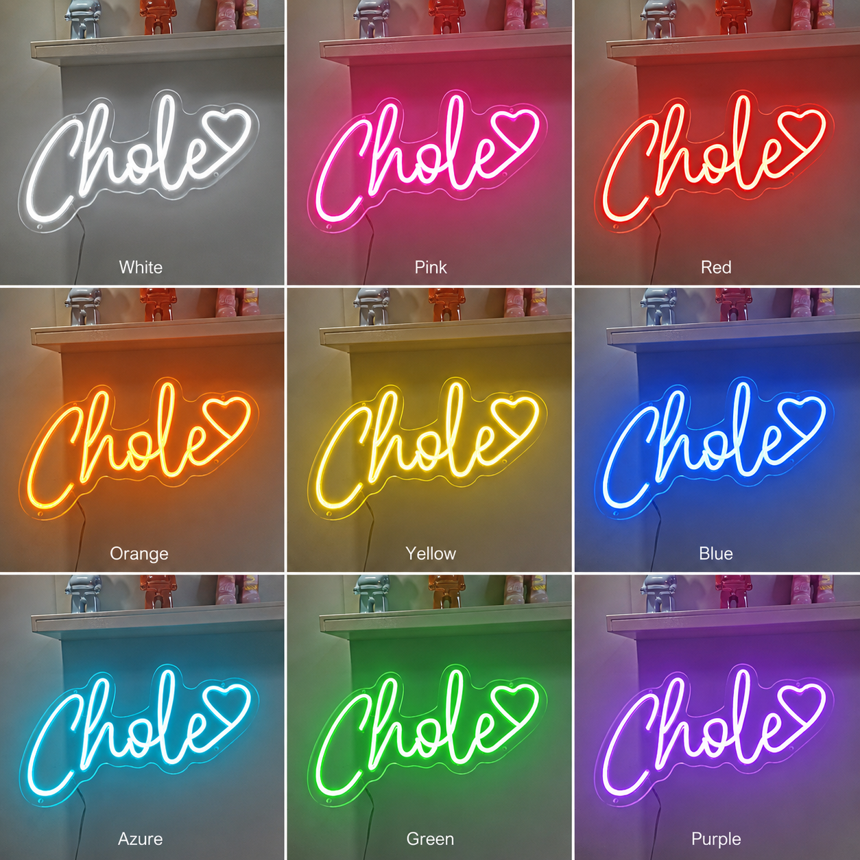 Chloe LED Neon Sign - Shineneon