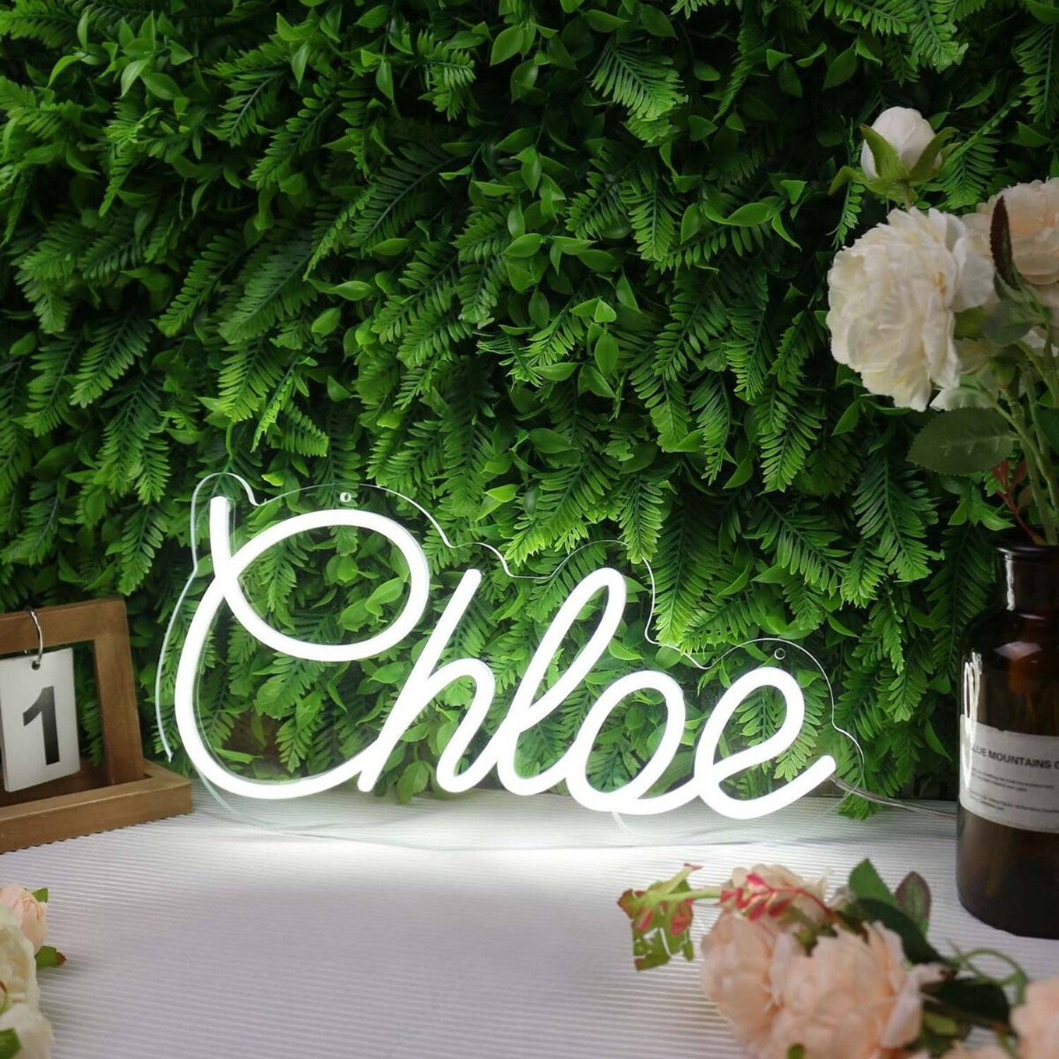 Chloe White Led Neon Sign - Shineneon