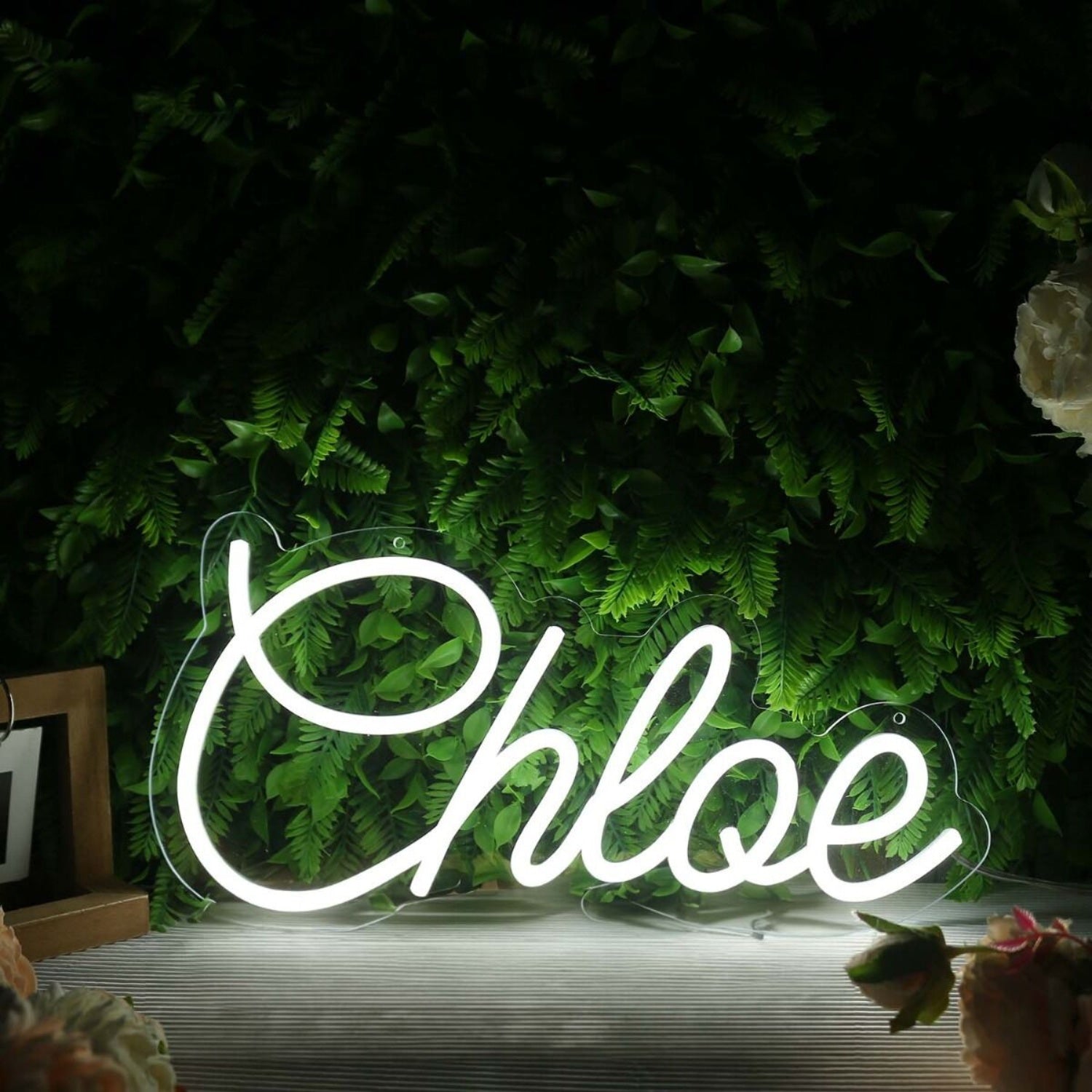 Chloe White Led Neon Sign - Shineneon