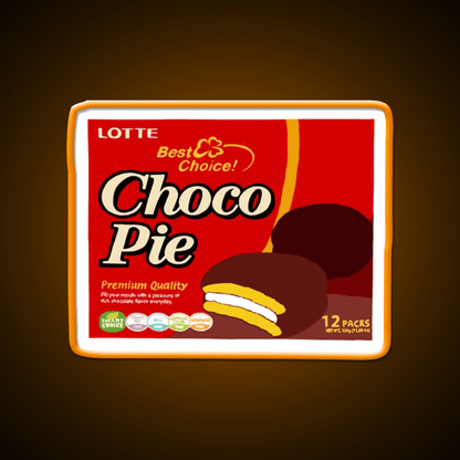 Choco Pie Snack Food Led Neon Sign Rgb Color - Shineneon