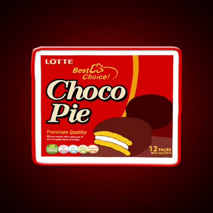 Choco Pie Snack Food Led Neon Sign Rgb Color - Shineneon