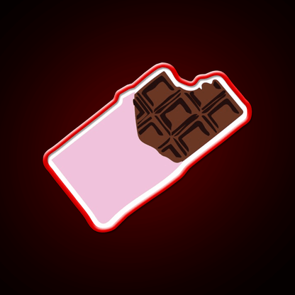 Chocolate Bar Snack Food Led Neon Sign Rgb Color - Shineneon