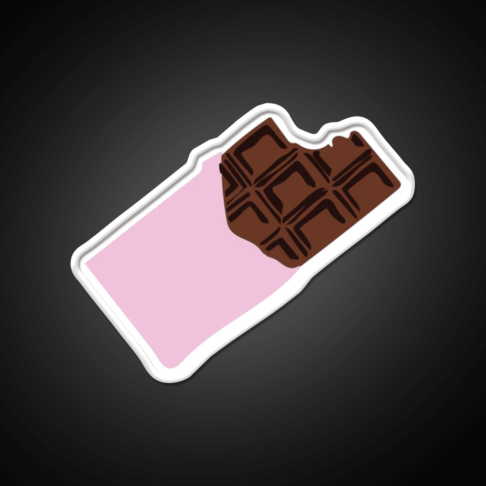 Chocolate Bar Snack Food Led Neon Sign Rgb Color - Shineneon