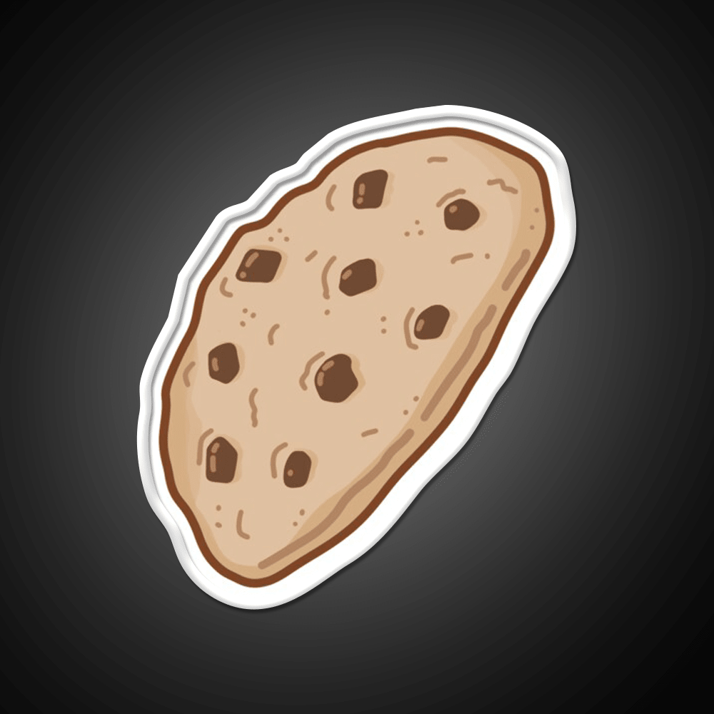 Chocolate Chip Cookie Snack Food Led Neon Sign Rgb Color - Shineneon