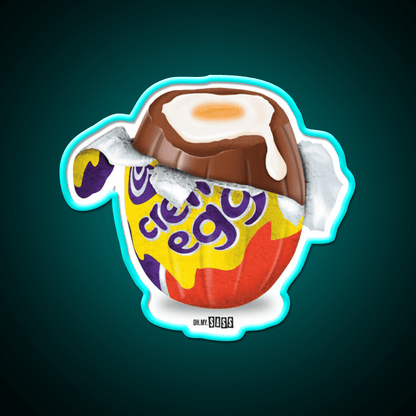 Chocolate Egg Easter Snack Food Led Neon Sign Rgb Color - Shineneon